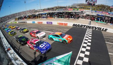 Complete NASCAR Cup points standings after 2026 Martinsville I