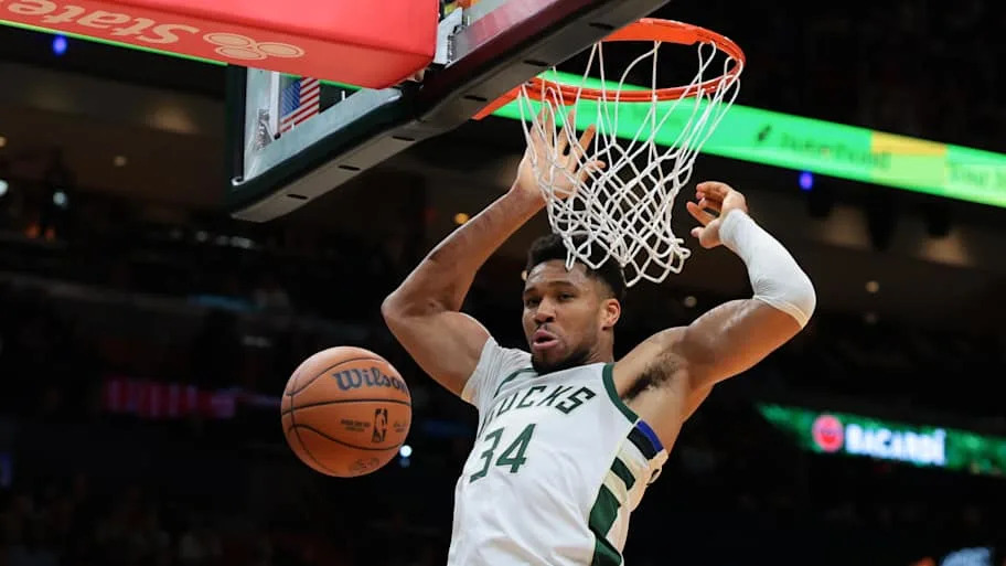 Milwaukee Bucks forward Giannis Antetokounmpo