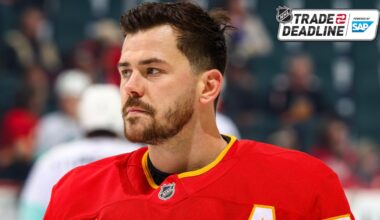 Weegar traded to Mammoth by Flames for Maatta, Castagna, picks 