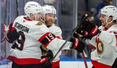 Senators muddy trade-deadline plans with thumping of Maple Leafs