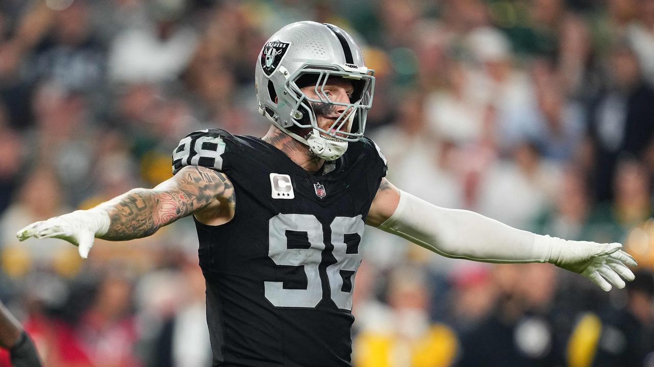 Las Vegas Raiders trade Maxx Crosby to Baltimore Ravens, full package, draft picks, reaction, contract