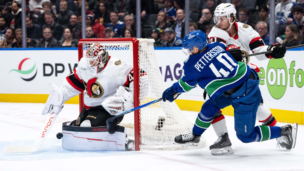 Reimer makes 16 saves, Senators shut out Canucks to push point streak to 7