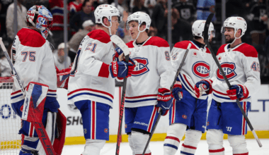 Canadiens score twice late in 3rd, rally past Kings