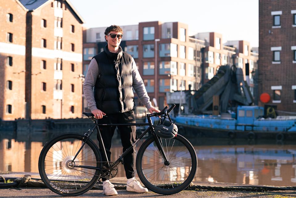 General manager Josh Hale, pictured, says Quella bikes are affordable and lightweight rides