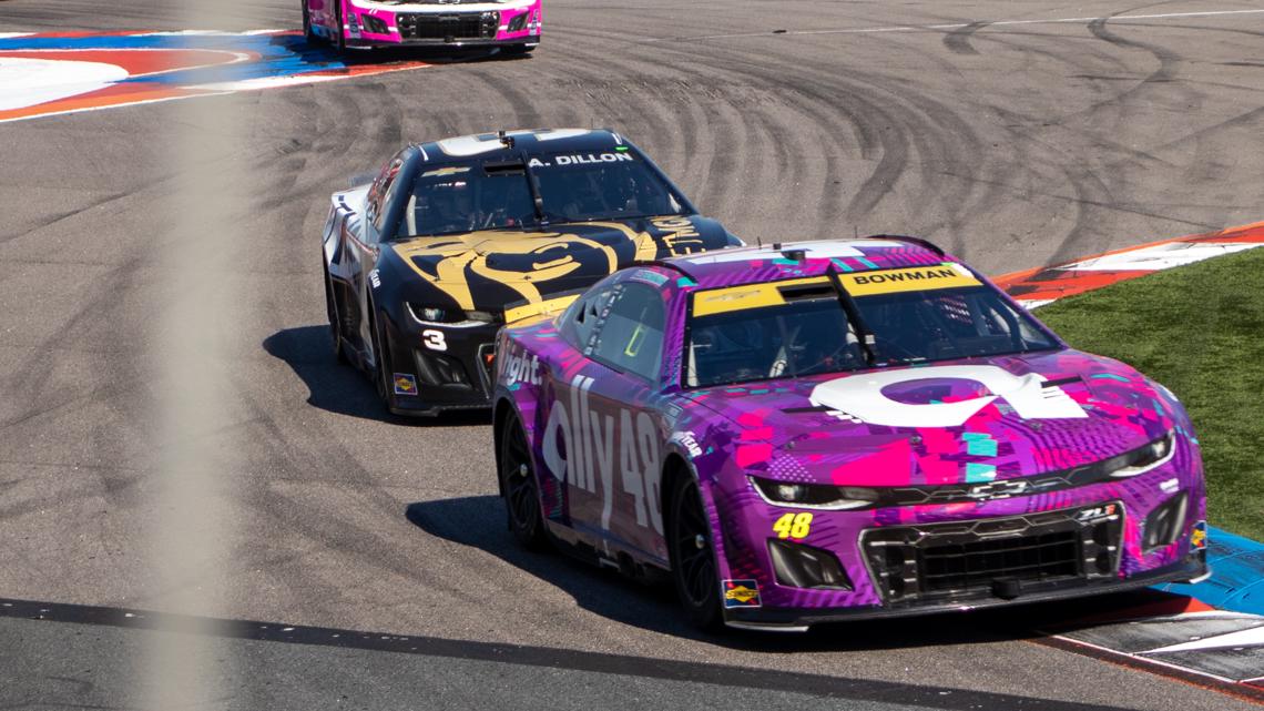 Alex Bowman exits NASCAR COTA race for illness, relief driver takes over