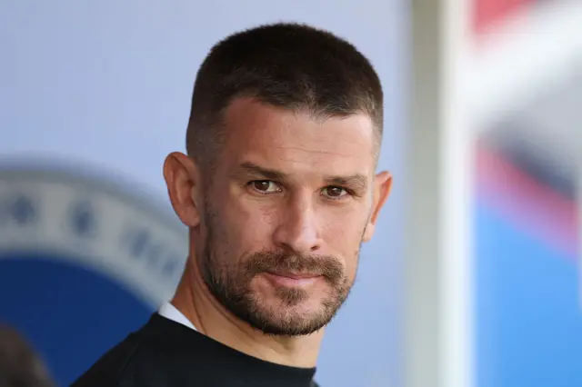 Vidosic in the Brighton dugout