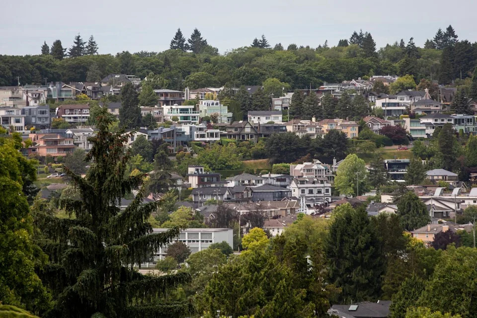 Home is the Point Grey neighbourhood are pictured in Vancouver, B.C, on Monday, June 16, 2025.