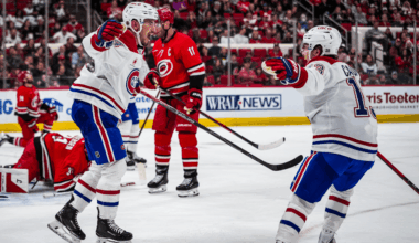Suzuki gets 3 points, Canadiens defeat Hurricanes for 5th win in row