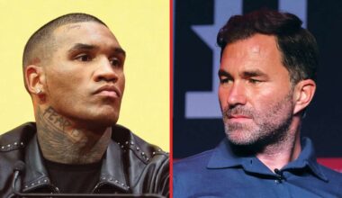 Eddie Hearn knows exactly what he’ll say to Conor Benn when he sees him next