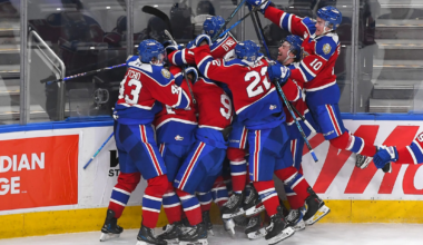 Edmonton Oil Kings survive frantic Saskatoon Blades comeback, win in overtime to tie WHL playoff series