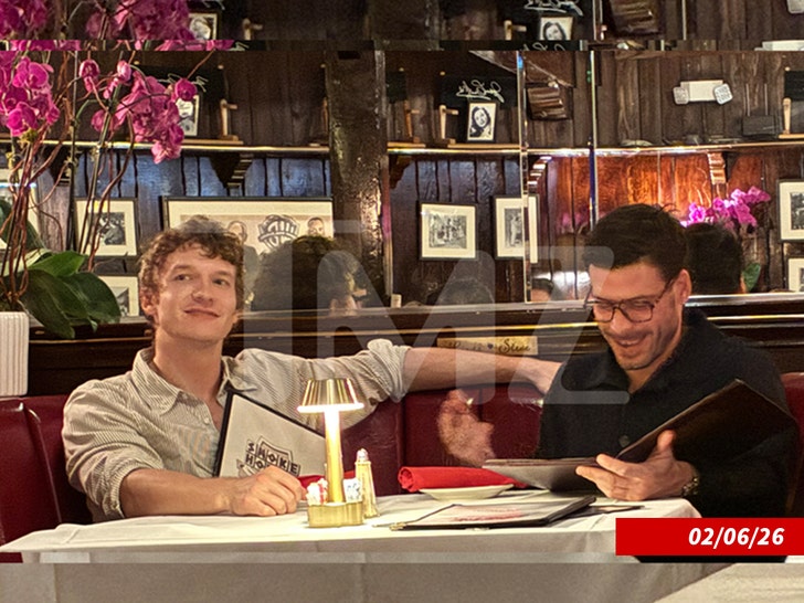 Francois Arnaud and Connor Storrie TMZ