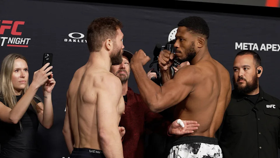 Ion Cutelaba vs. Oumar Sy, UFC Fight Night 269 faceoff