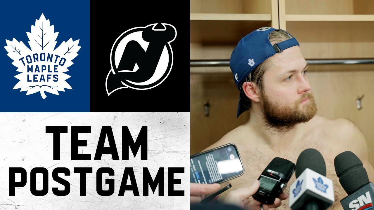 Maple Leafs Full Media Availability | Post Game at New Jersey Devils | March 4, 2026