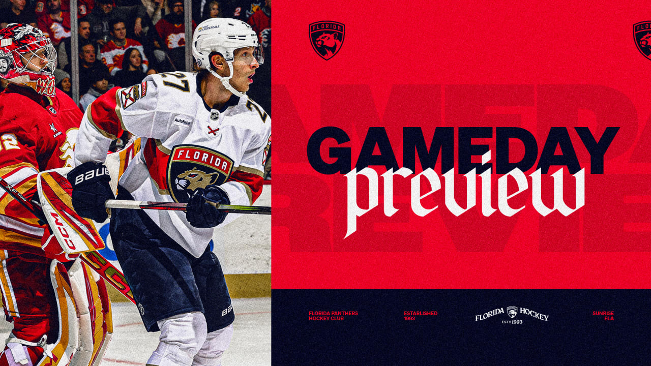 PREVIEW: Panthers close trip out trip in Calgary