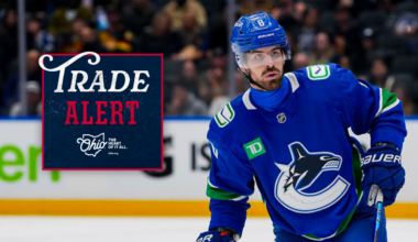 Blue Jackets acquire F Conor Garland from Vancouver Canucks