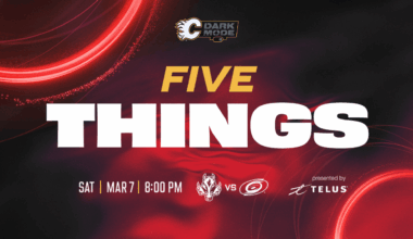 5 Things - Flames vs. Hurricanes
