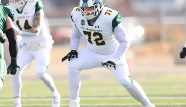 University of Regina Rams OL Ethan Graham battling for respect at 2026 CFL Combine
