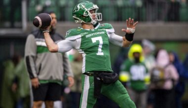 Saskatchewan Roughriders QB Trevor Harris locked in on 2026 season