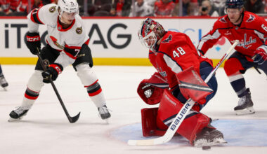 Thompson makes 34 saves, Capitals defeat Senators
