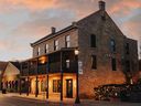 Kat Florence Hotel is in a restored, 185-year-old heritage building in the small town of Elora.