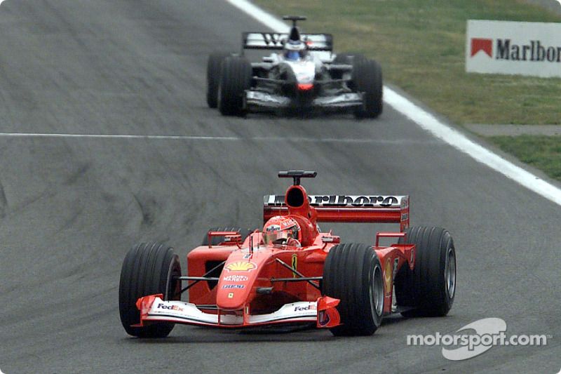 Schumacher even admitted that he shouldn't have won this race