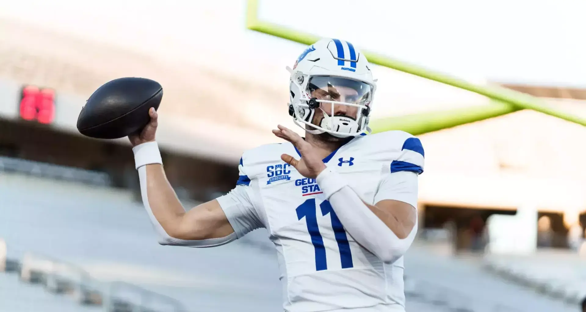 Quarterback Christian Veilleux has his sights set on the CFL