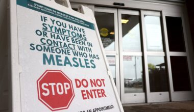 Measles exposure confirmed at 5 locations over the last week