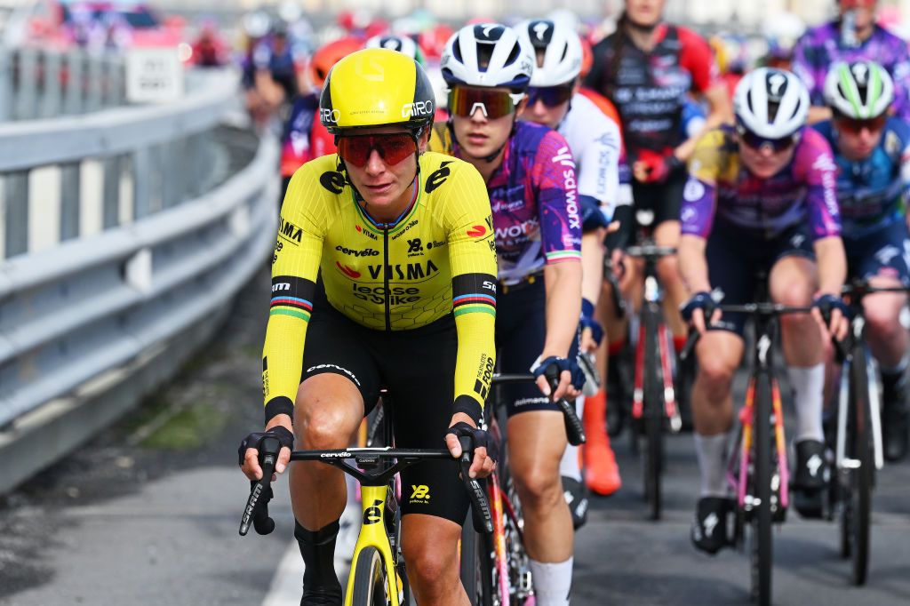 Milan-San Remo 2025: Marianne Vos during the race