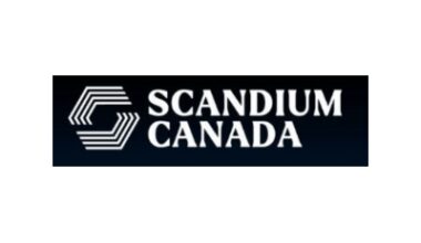 Scandium Canada Announces $10 Million Bought Deal Life Offering of Units
