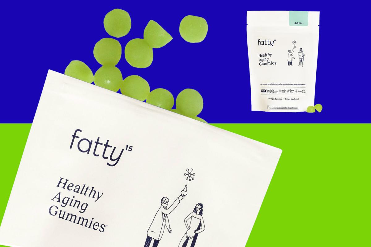Fatty15 debuts healthy aging gummies that 'taste like candy'