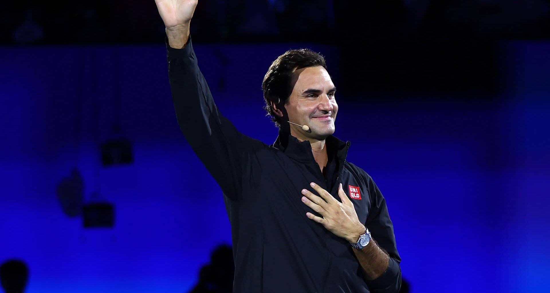 Roger Federer attended the Australian Open in January.