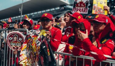 Ferrari Fans at 2025 Japanese GP
