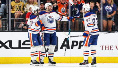 Oilers defeat Golden Knights in OT in key Pacific game
