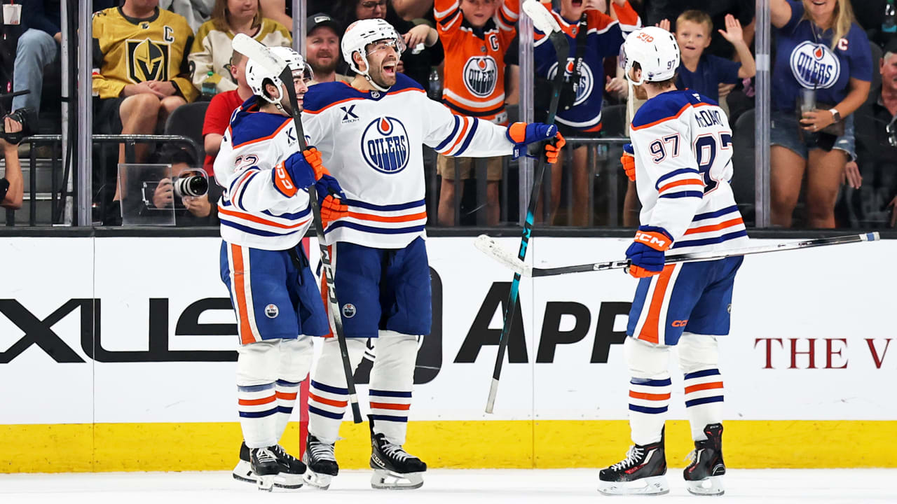 Oilers defeat Golden Knights in OT in key Pacific game