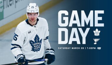 GAME DAY vs ST.LOUIS - Mar. 28, 2026