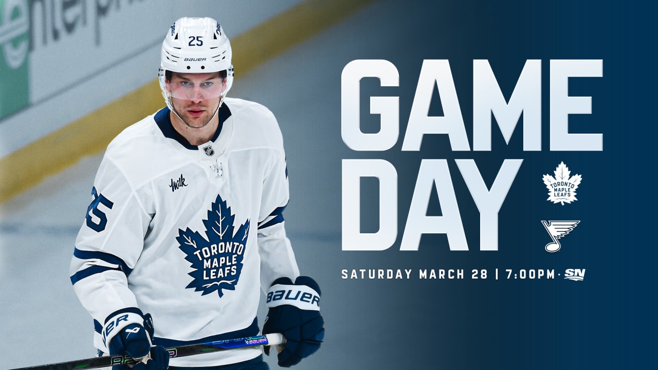 GAME DAY vs ST.LOUIS - Mar. 28, 2026