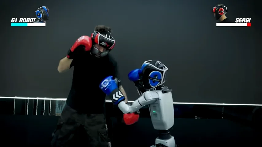 The Unitree G1 humanoid robot is a seriously impressive bit of tech that can run, jump, and even step into the ring and box like a pro