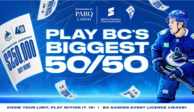 TONIGHT’S CANUCKS FOR KIDS FUND 50/50 TO SUPPORT SEDIN FAMILY FOUNDATION