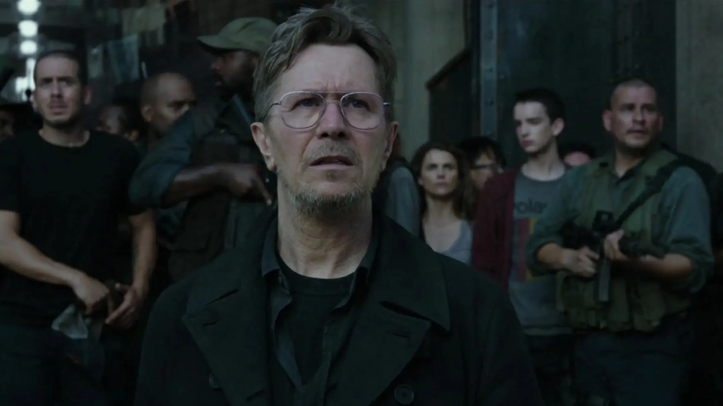 Gary OIdman in Dawn of the Planet of the Apes