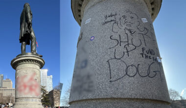 Queen's Park statues to be protected against vandalism ahead of next week's protests