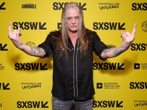 Sebastian Bach attends the premiere of