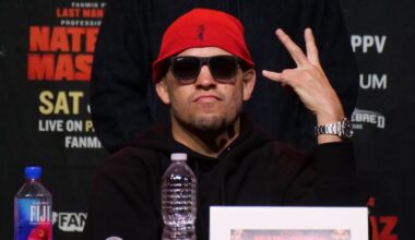 Nate Diaz claims he turned down Conor McGregor fight for UFC return: ‘He’s on his last dying f*cking leg’