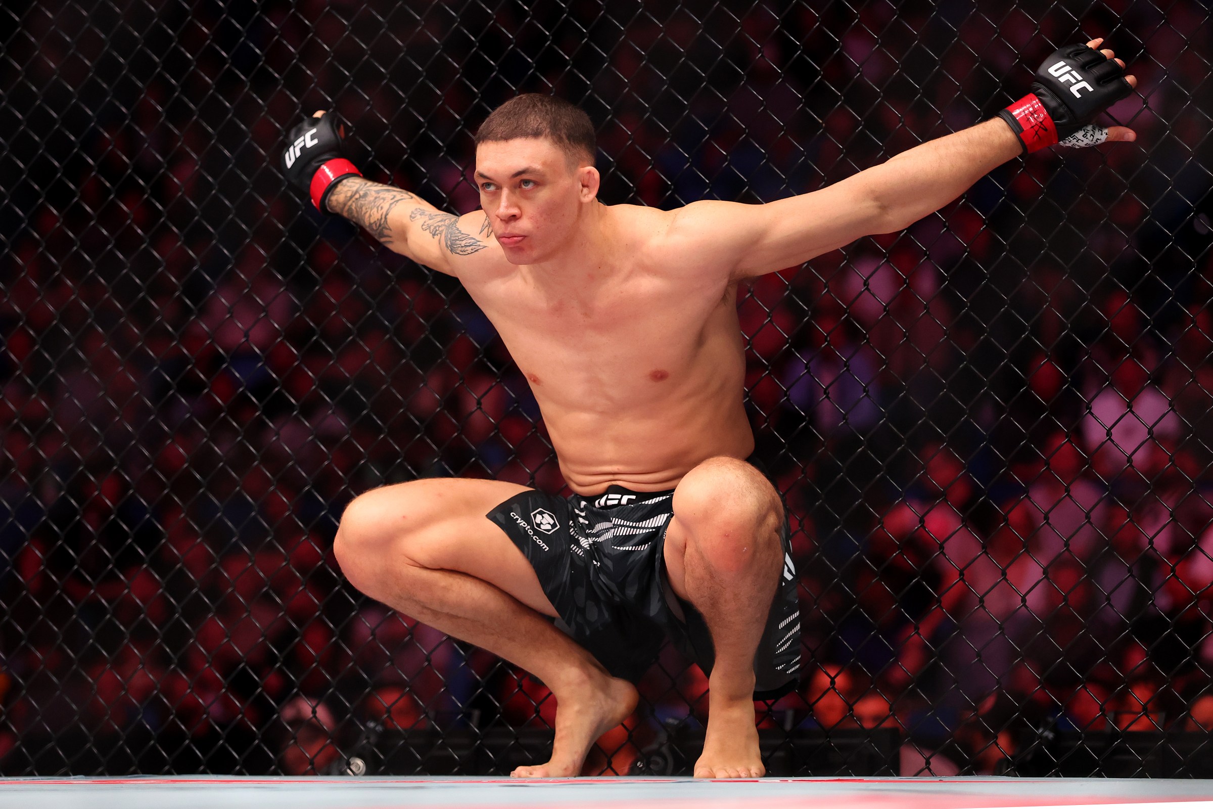 Navajo Stirling is part of the City Kickboxing team at UFC Seattle.