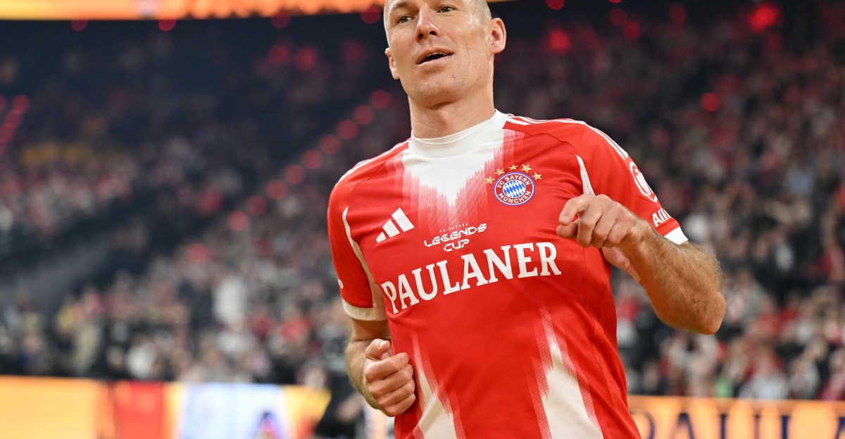 Arjen Robben lauds Bayern Munich’s academy