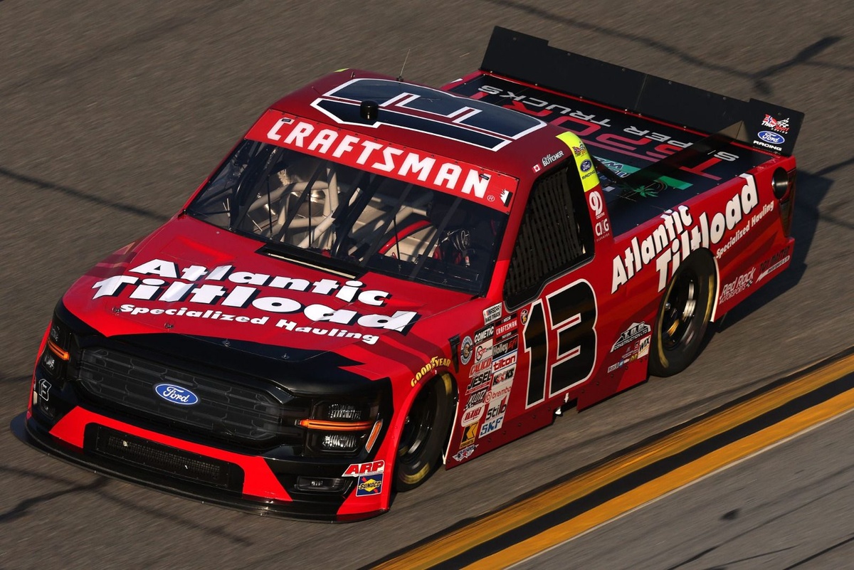 Cole Butcher still catching up to speed in NASCAR Truck Series