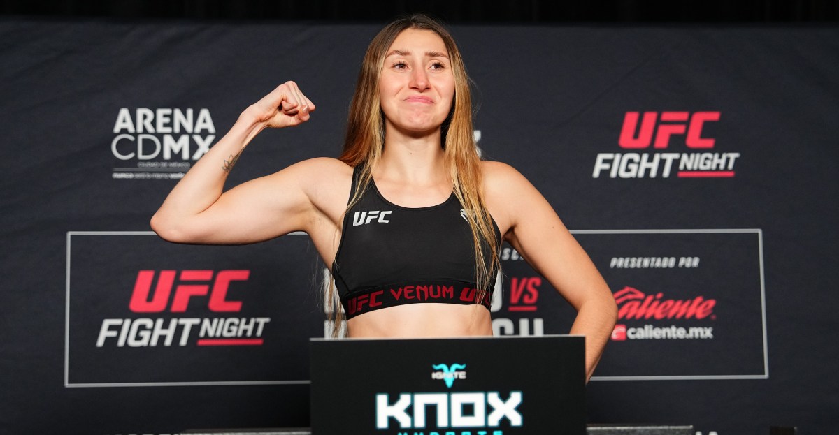 UFC Mexico City’s Regina Tarin claps back at body-shaming fight fans: ‘My body went through so much’