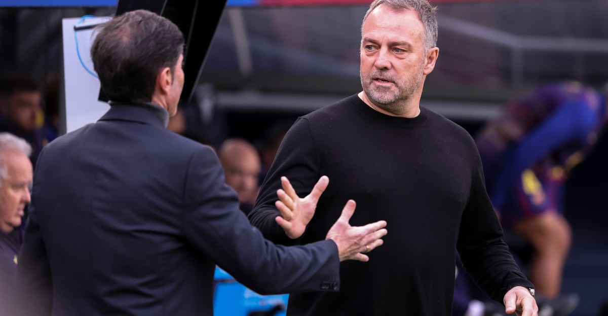 Hansi Flick explains spat with Marcelino after Barcelona beat Villarreal