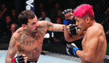 ‘Running away the whole fight?’: Pros react to David Martinez edging Marlon Vera at UFC Mexico