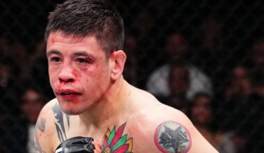 Brandon Moreno hospitalized after UFC Mexico loss