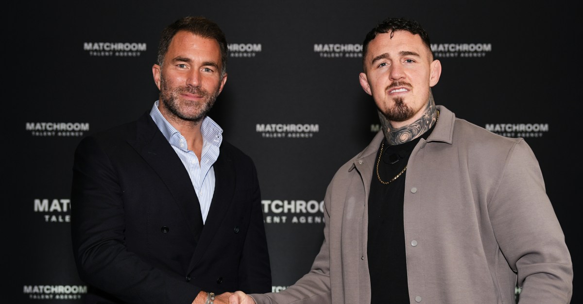Eddie Hearn: Tom Aspinall’s UFC contract ‘is a f*cking disgrace’